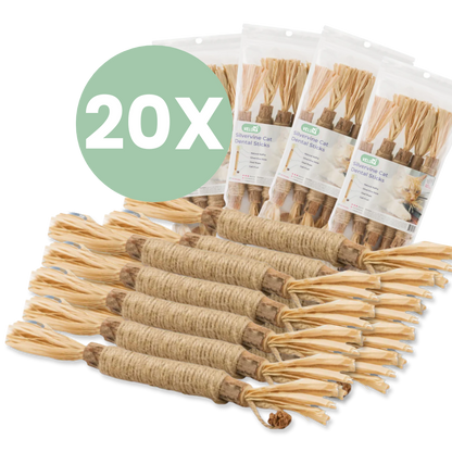 Patyczki dentystyczne z Silvervine dla kotów