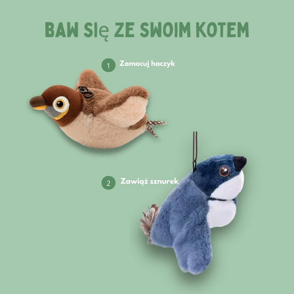 Interaktywna zabawka dla kotów