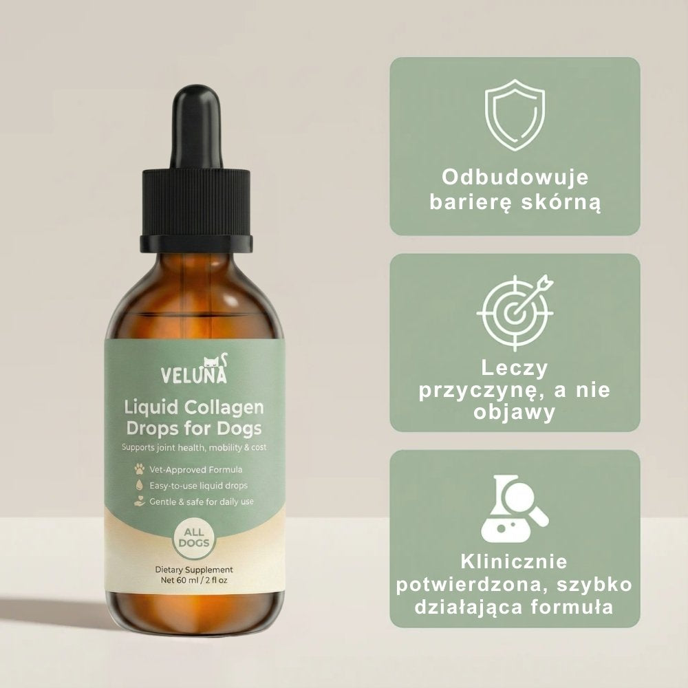 Veluna Premium Płynny Kolagen dla Psów