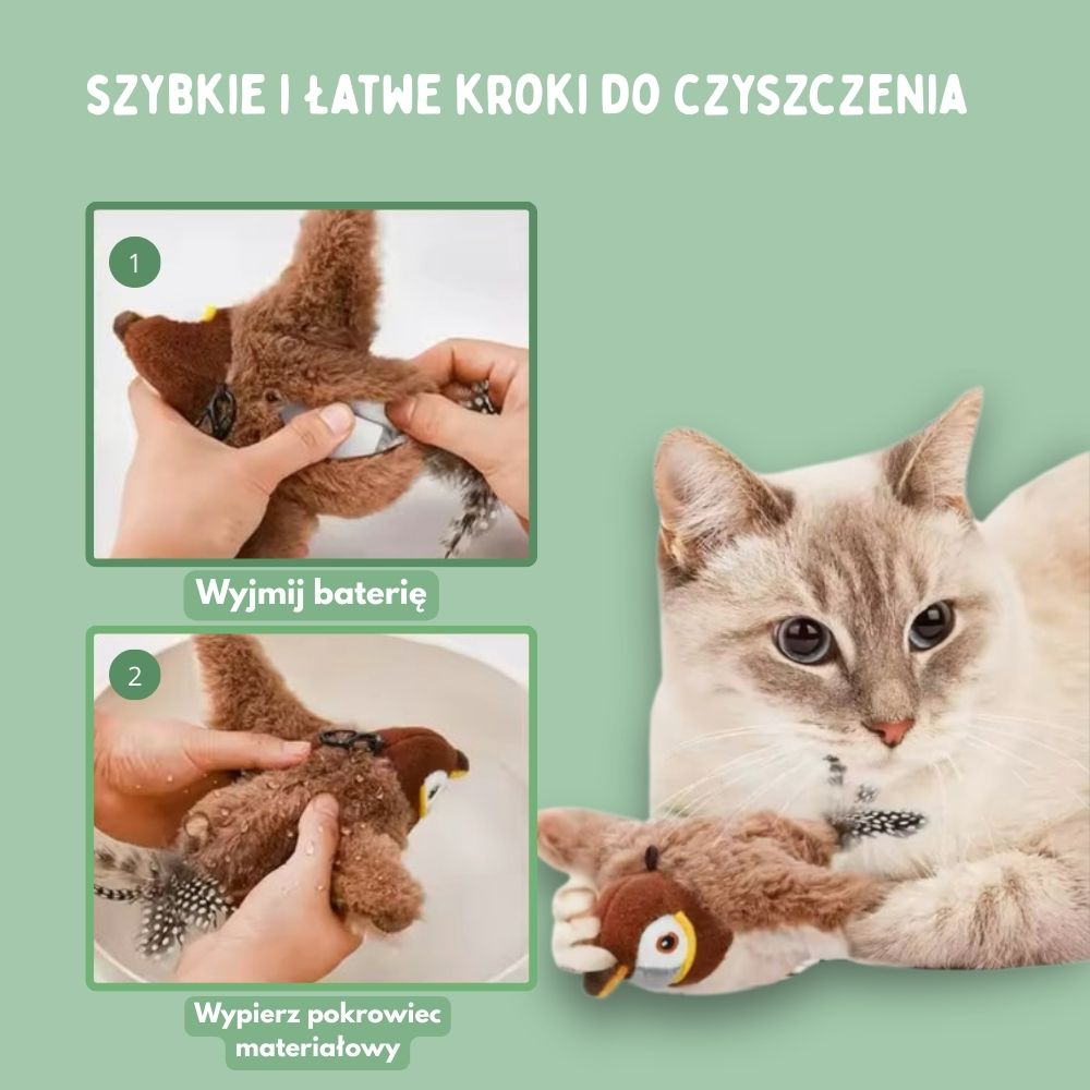 Interaktywna zabawka dla kotów