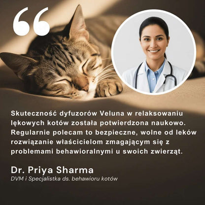 Veluna Dyfuzor Feromonów dla Kotów